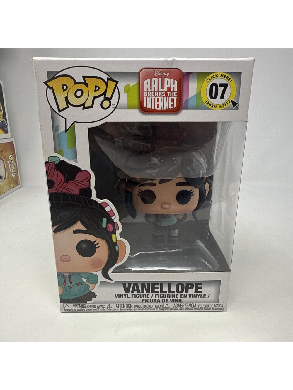 Funko POP! #07 Vanellope Disney Ralph Breaks The Internet Vinyl Figure